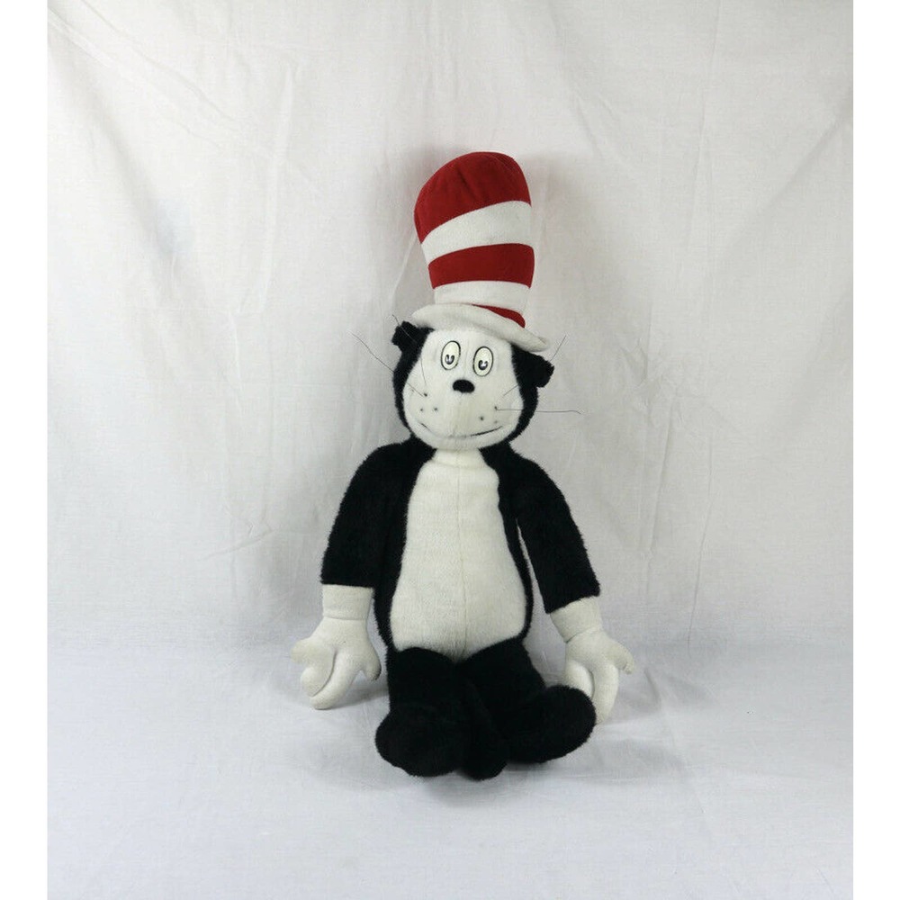 Vintage Dr. Seuss Cat in the Hat Vintage 1995 Macy's 30" Plush Toy Collectible